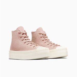 Converse Chuck Taylor All Star Modern Lift "Suede/Pink Sage" Women's Shoe